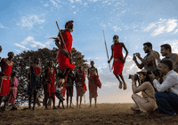 Magic Moment at Maasai Mara