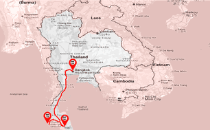 Tour map