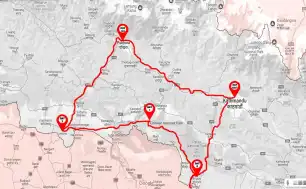 Tour map