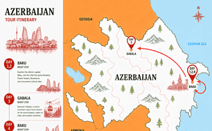 Tour map