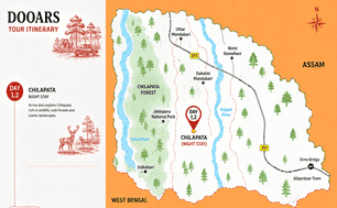 Tour map