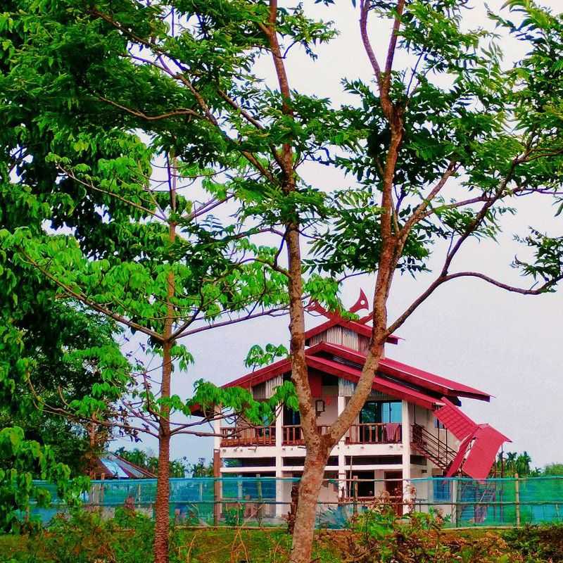 Solitary Retreat Far From The Crowd