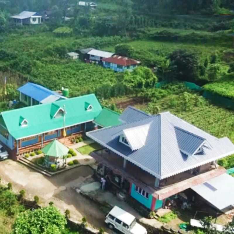 Bird's Eye View of Misty Meadows Homestay