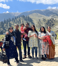 Happy Moments at Kashmir