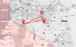 Tour map