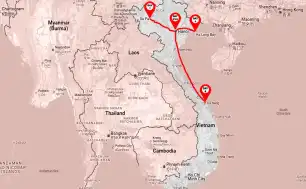 Tour map