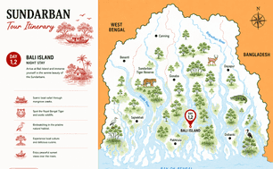 Tour map
