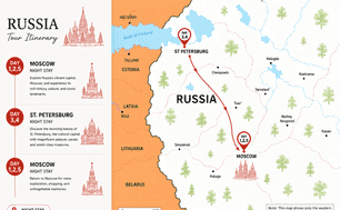 Tour map