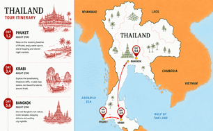 Tour map