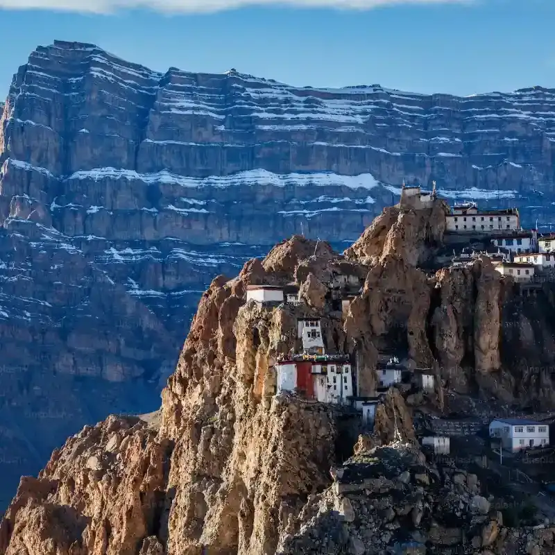 Amazing Dhankar Monastery