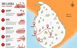 Tour map
