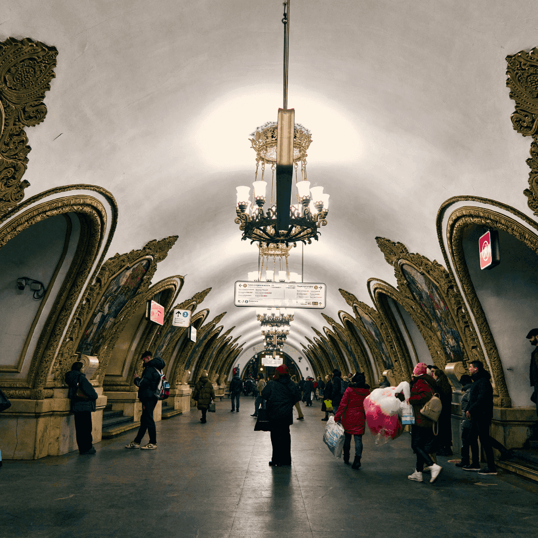 Kiyevskaya Metro Station, Moscow