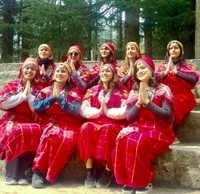 Pure Joy! French Guest in Himachali Attire