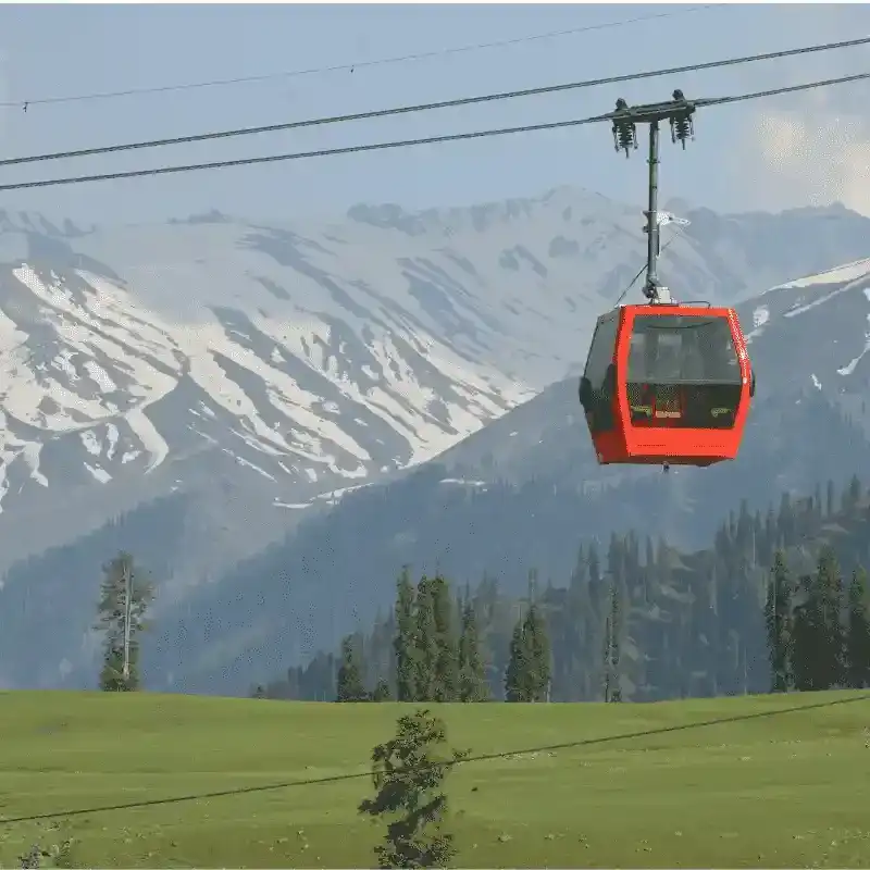 Gondola Ride At Gulmarg