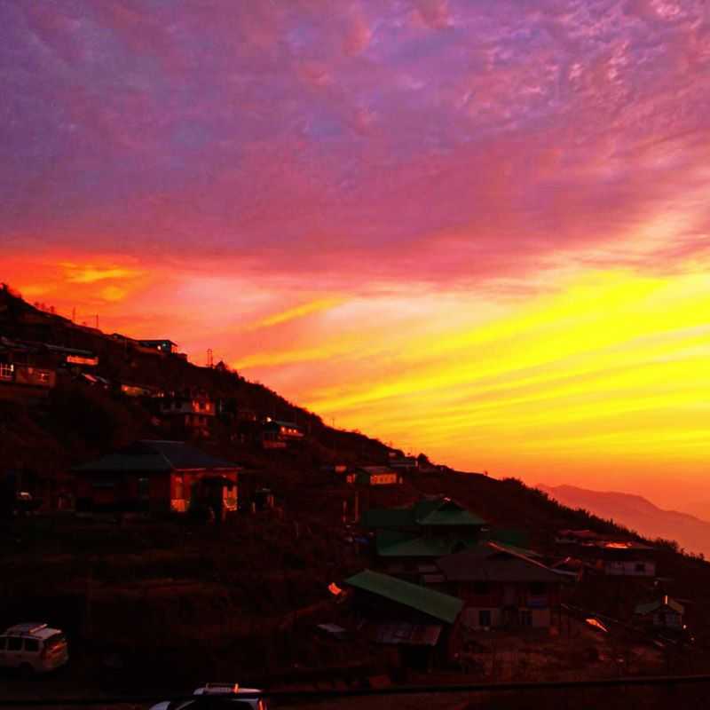 Sunset at Zuluk