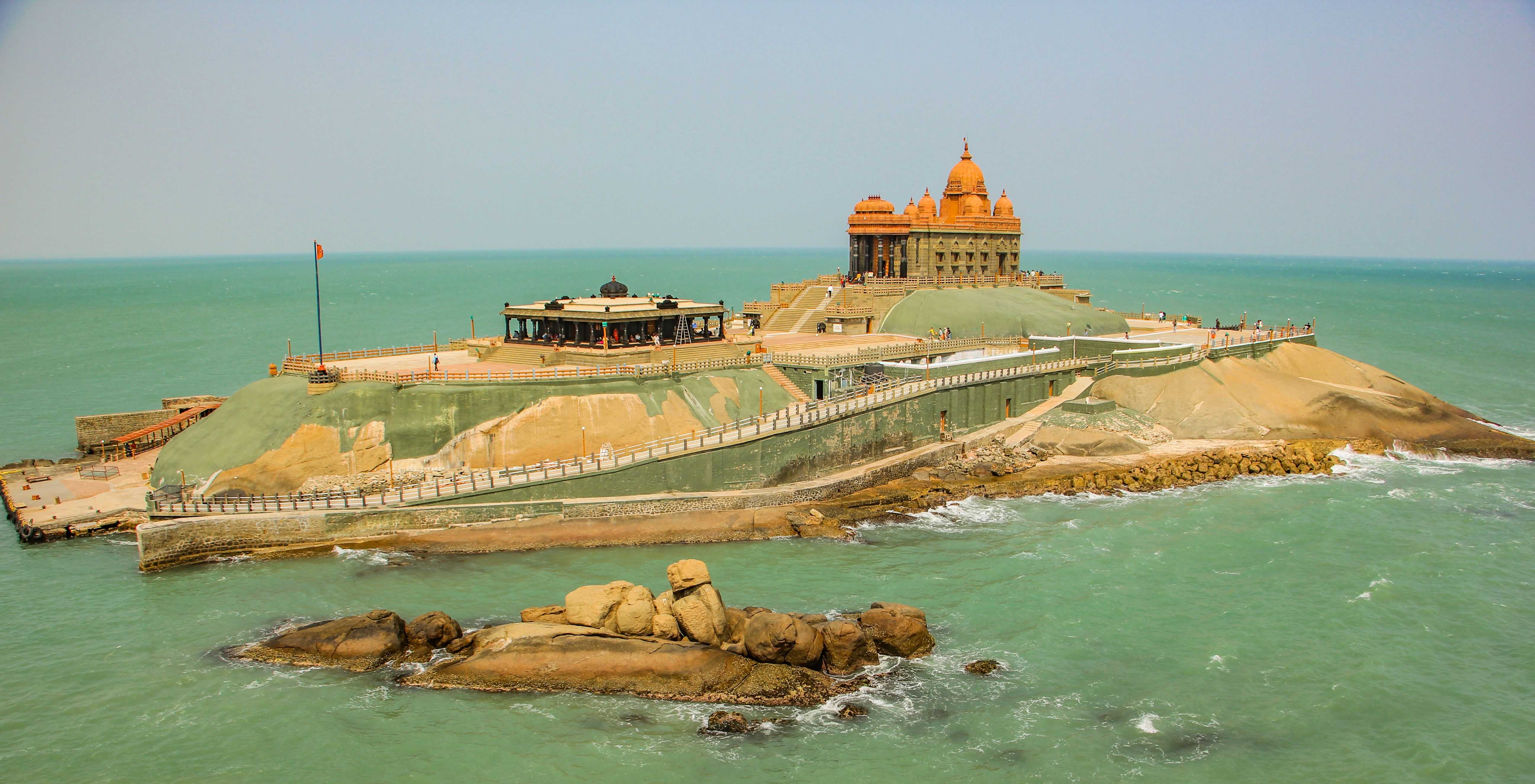 Vivekananda Rock Memorial and Thiruvalluvar Statue