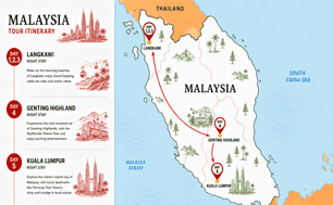 Tour map