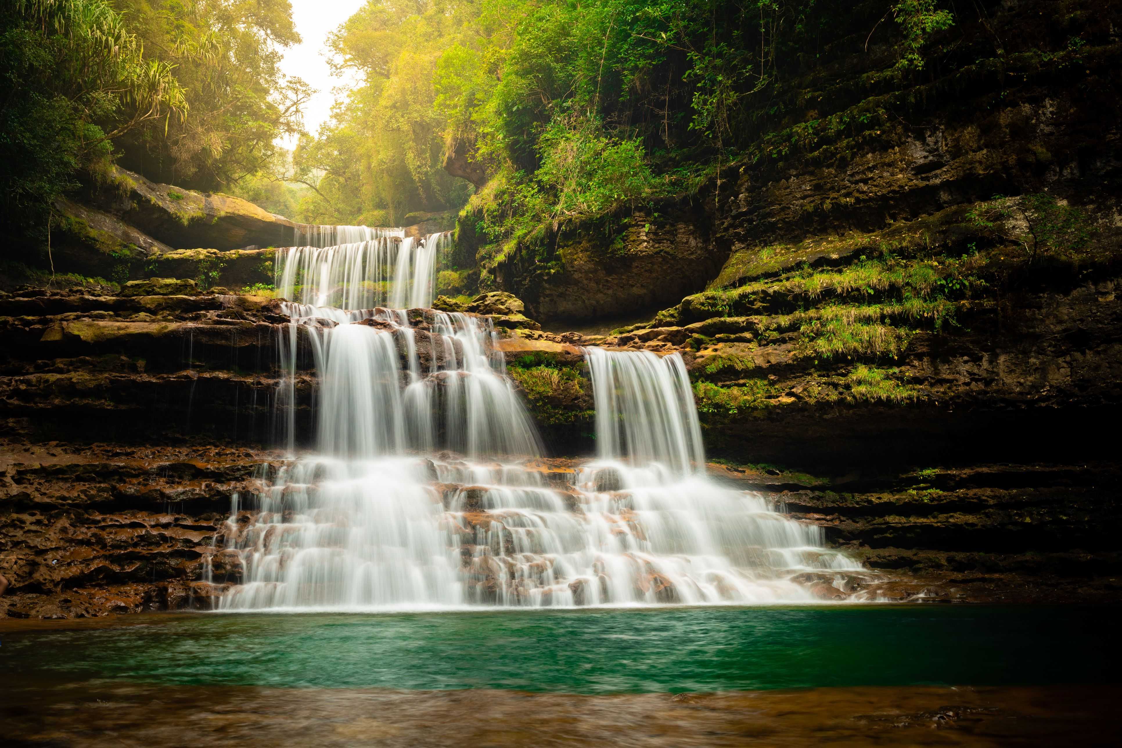  Wei Sawdong Waterfalls of Meghalaya, India