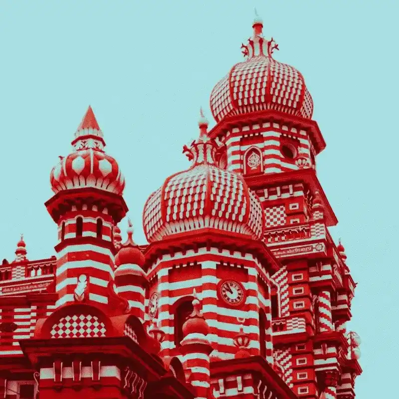 Jami Ul Alfar Mosque, Colombo