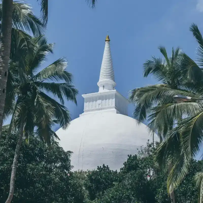 Buddhist Stupa in Mihintale