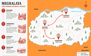 Tour map