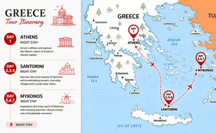 Tour map