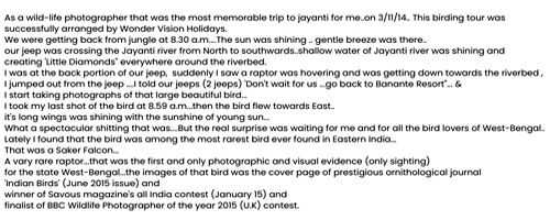 Testimonial of Kollol Mukherjee
