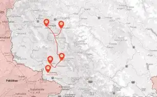 Tour map