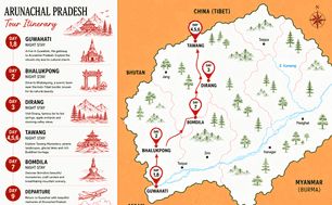 Tour map