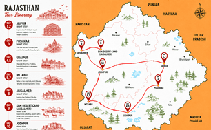 Tour map