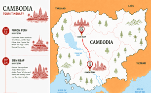 Tour map
