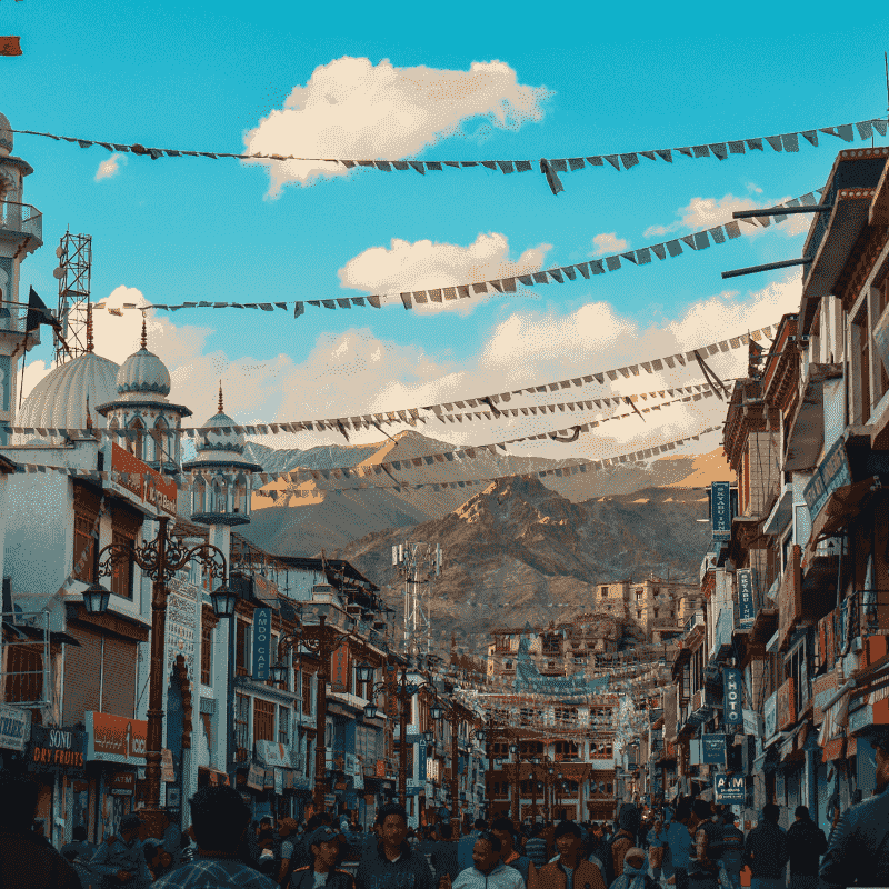 Famous Leh Market