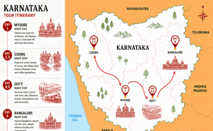 Tour map