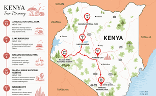 Tour map