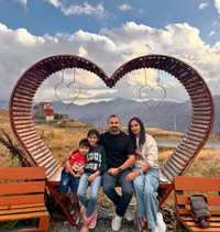 Family Frame at Gudauri, Georgia