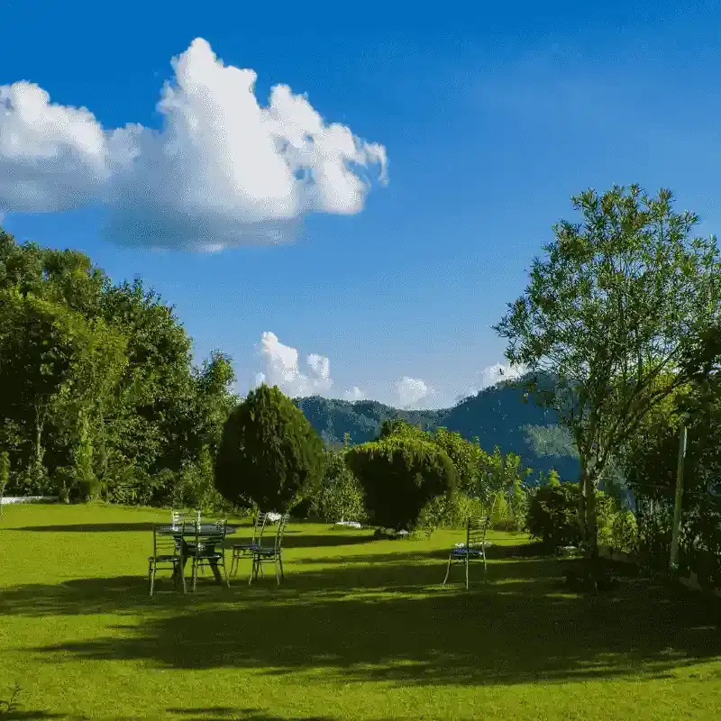 Mountain Viewpoint At Binsar