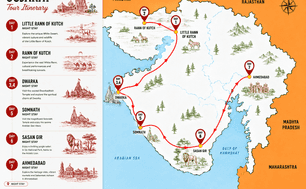 Tour map