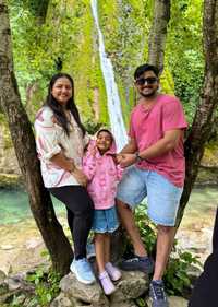 Collecting Memories at Kaghu Waterfalls, Georgia