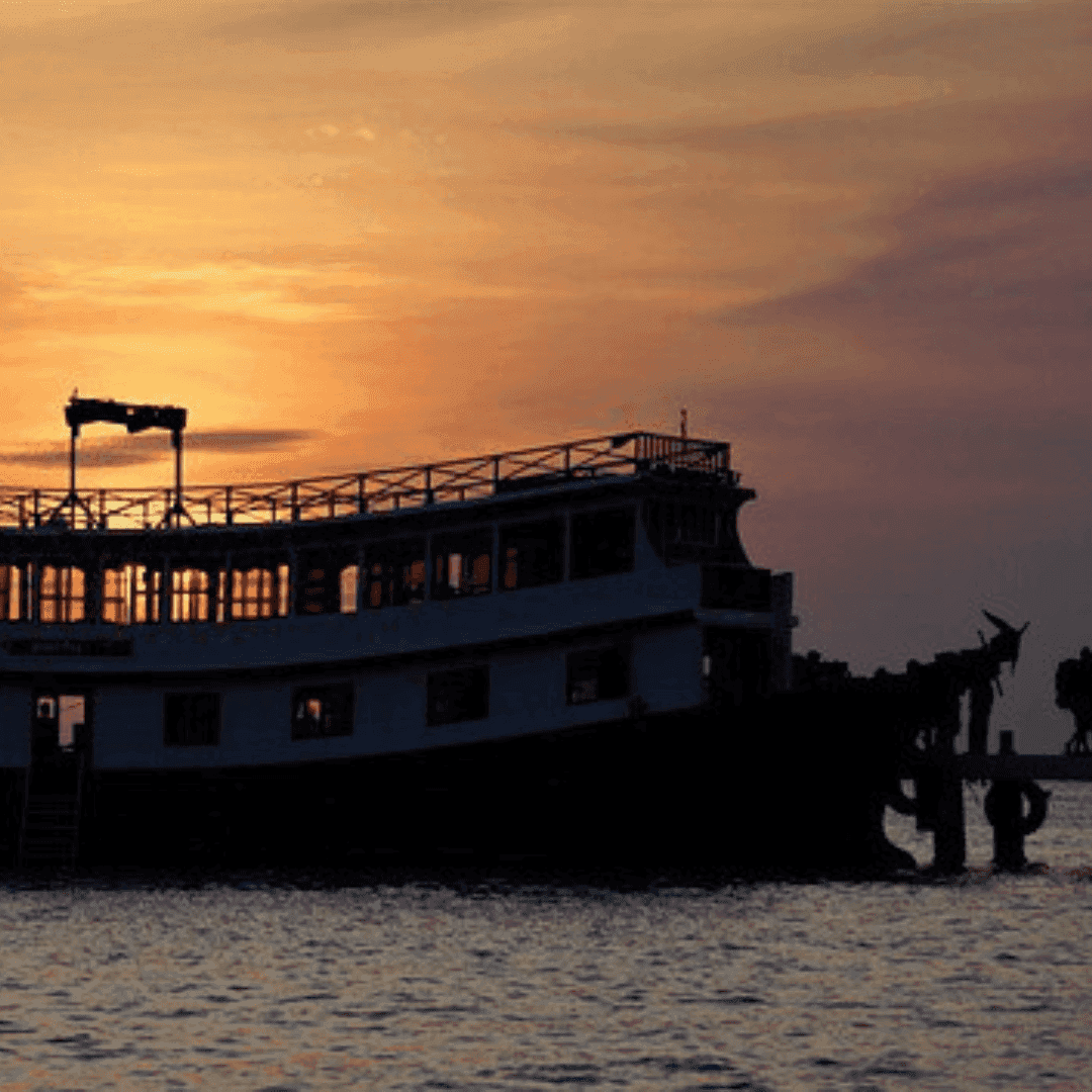 Boating in Phnom Penh