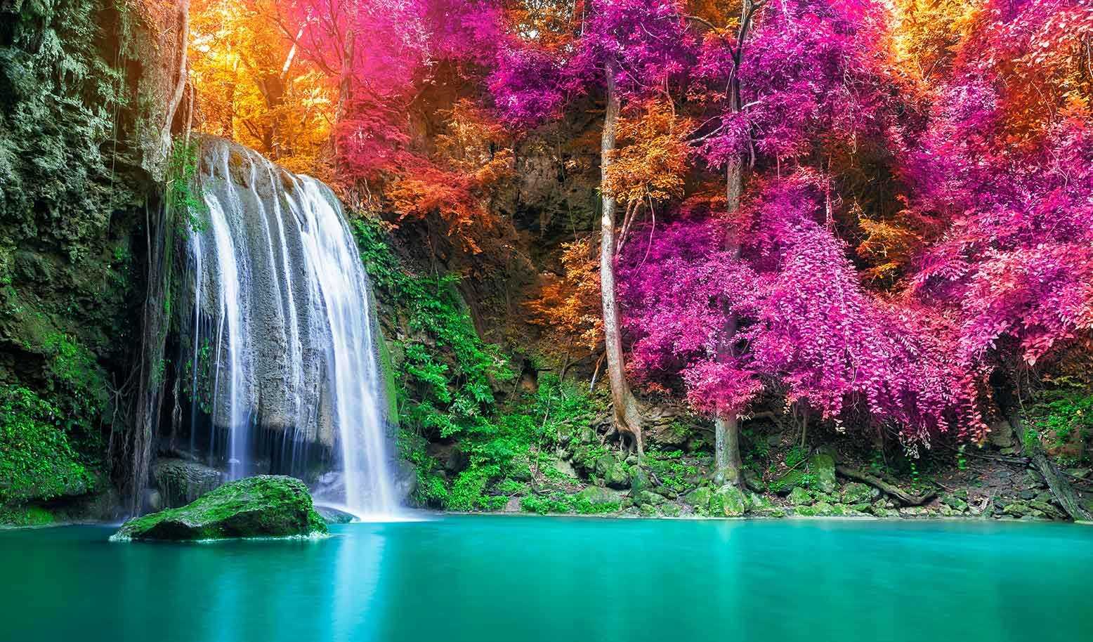 Erawan Waterfall National Park, Thailand
