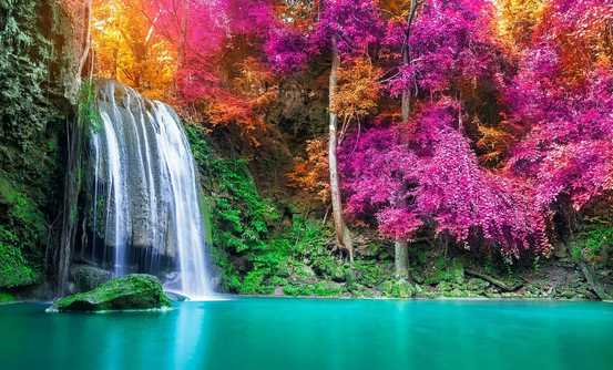Banner image of Unveiling Erawan National Park : The Sacred Story Behind Thailand’s Iconic Falls