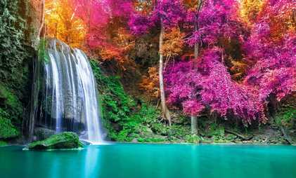 Card image for Unveiling Erawan National Park : The Sacred Story Behind Thailand’s Iconic Falls