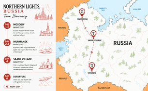 Tour map