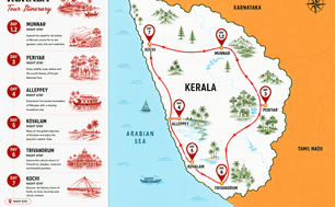 Tour map