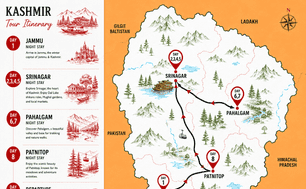 Tour map