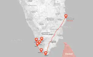 Tour map