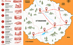 Tour map