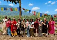 Ladies Group are Enjoying at Arunachal Pradesh