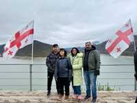 Happy Hours at Zhinvali Dam, Georgia