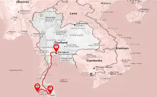 Tour map
